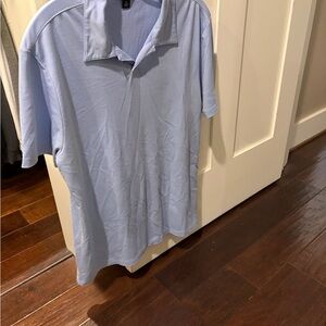 Banana Republic Sky Blue Men's Polo Shirt